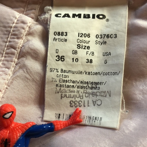 Y2K Preppy Capris in Textured Soft Pink - Picture 8 of 11